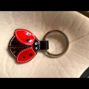 RARE Coach Ladybug Fob NWOT